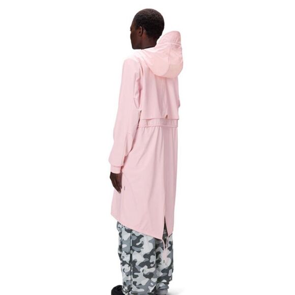 Rains String Women’s Parka W3 Candy Rain Jacket NWT Pink Size XL - Picture 6 of 6